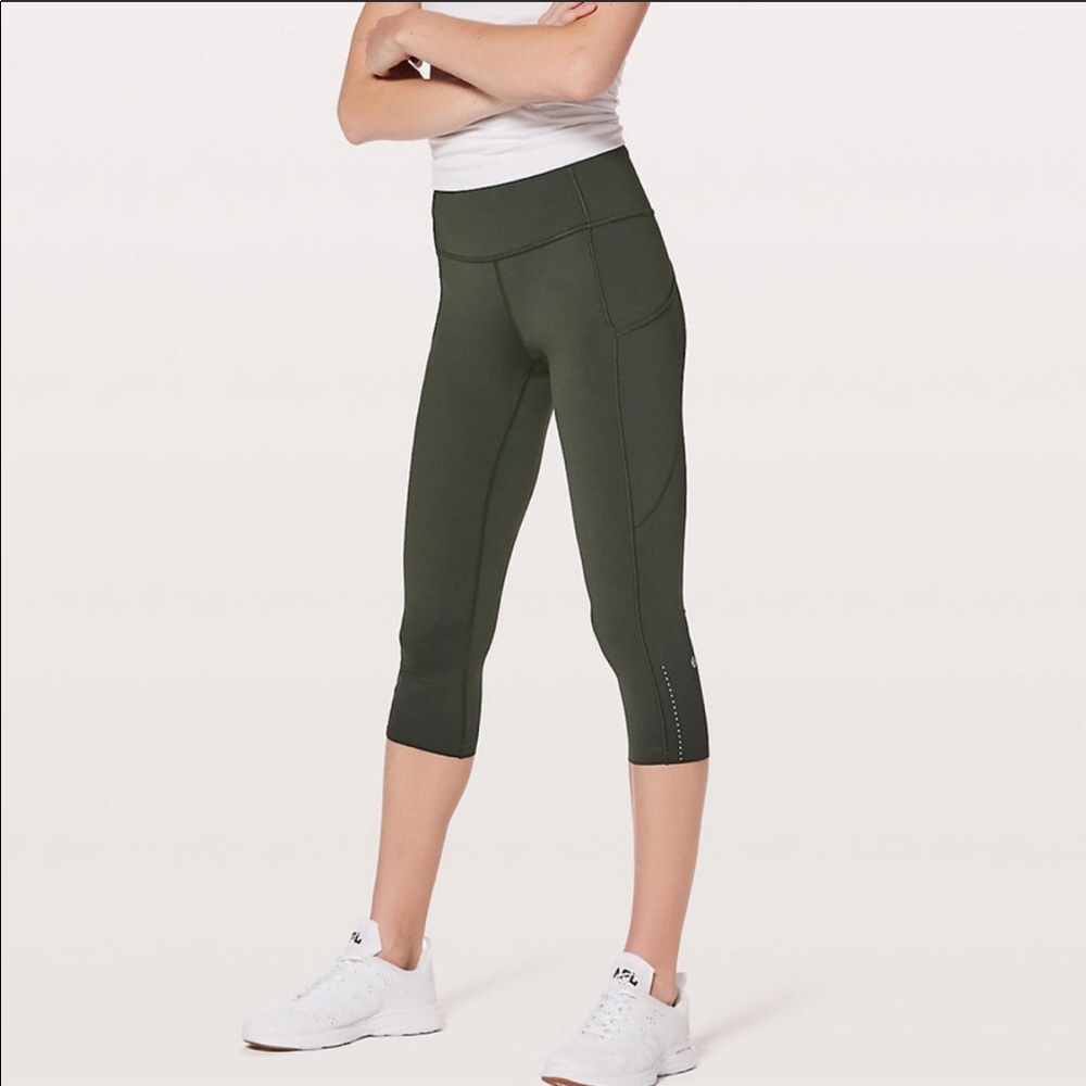 Lululemon Athletica Fast and Free Crop